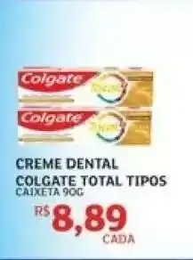 Creme Dental Colgate Total Tipos