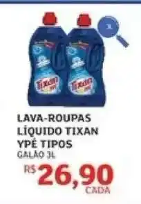 Assaí Atacadista Lava Roupas Líquido Tixan Ypê Tipos oferta