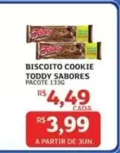 Assaí Atacadista Biscoito Cookie Toddy Sabores oferta