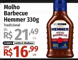 Supermercado Dalben molho barbecue hemmer oferta