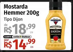 Supermercado Dalben Mostarda hemmer tipo dijon oferta