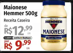 Supermercado Dalben Maionese hemmer receita caseira oferta