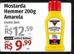 Supermercado Dalben Mostarda hemmer amarela oferta