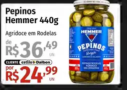 Supermercado Dalben Pepinos hemmer oferta