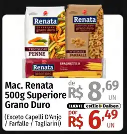 Supermercado Dalben Mac. Renata Superiore Grano Duro oferta