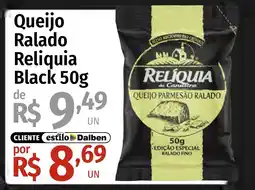 Supermercado Dalben Queijo ralado reliquia black oferta