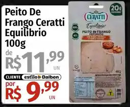 Supermercado Dalben Peito de frango ceratti equilibrio oferta