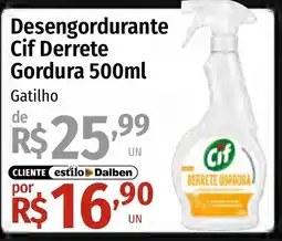 Supermercado Dalben Desengordurante Cif Derrete Gordura oferta