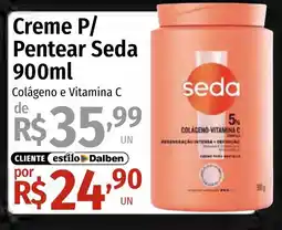 Supermercado Dalben Creme p/ pentear seda oferta
