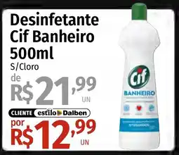Supermercado Dalben Desinfetante Cif Banheiro oferta