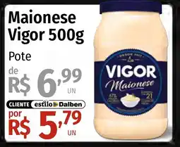 Supermercado Dalben Maionese vigor oferta