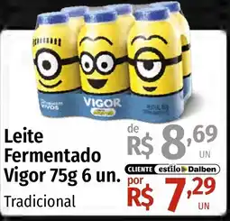 Supermercado Dalben Leite fermentado vigor tradicional oferta