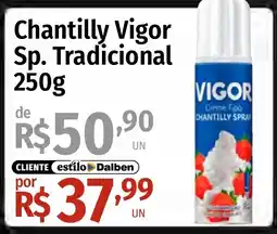 Supermercado Dalben Chantilly vigor sp. tradicional oferta