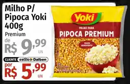 Supermercado Dalben Milho p/ pipoca yoki premium oferta