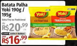 Supermercado Dalben Batata Palha Yoki oferta