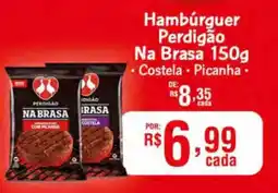 Supermercado Dalben Hambúrguer Perdigão Na Brasa oferta