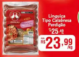 Supermercado Dalben Linguiça tipo calabresa perdigão oferta