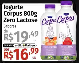 Supermercado Dalben Iogurte corpus zero lactose oferta