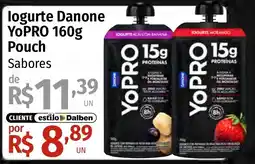 Supermercado Dalben Iogurte danone yopro 160g pouch sabores oferta