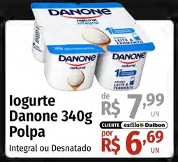 Supermercado Dalben logurte danone polpa oferta