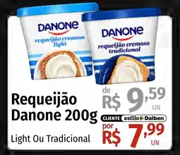 Supermercado Dalben Requeijão Danone oferta