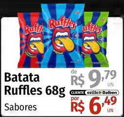 Supermercado Dalben Batata Ruffles Sabor oferta