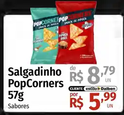 Supermercado Dalben Salgadinho PopCorners oferta