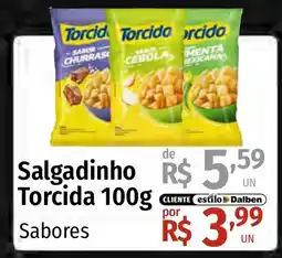 Supermercado Dalben Salgadinho Torcida Sabores oferta