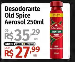 Supermercado Dalben Desodorante old spice aerosol oferta