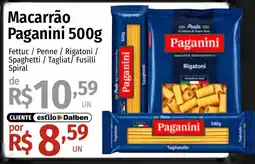 Supermercado Dalben Macarrão Paganini oferta