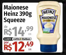 Supermercado Dalben Maionese heinz squeeze oferta