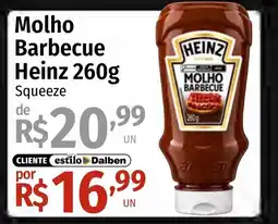 Supermercado Dalben molho barbecue heinz oferta