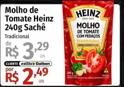 Supermercado Dalben molho de tomate heinz tradicional oferta