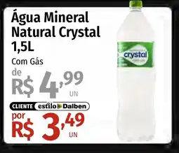 Supermercado Dalben Água Mineral Natural Crystal oferta