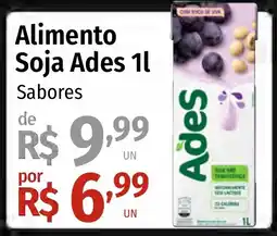 Supermercado Dalben Alimento Soja Ades 1l Sabores oferta