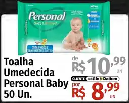 Supermercado Dalben Toalha Umedecida Personal Baby oferta