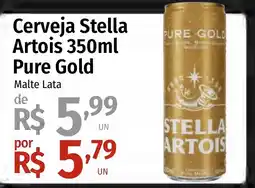 Supermercado Dalben Cerveja Stella Artois Pure Gold oferta