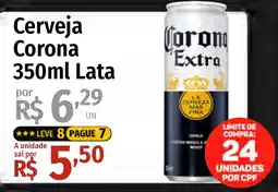 Supermercado Dalben Cerveja Corona 350ml Lata oferta