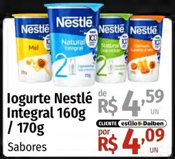 Supermercado Dalben logurte nestlé integral oferta