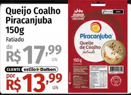 Supermercado Dalben Queijo de Coalho Fatiado oferta