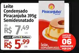 Supermercado Dalben Leite condensado piracanjuba semidesnatado oferta
