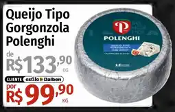 Supermercado Dalben Queijo tipo gorgonzola polenghi oferta