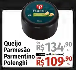 Supermercado Dalben Queijo Parmesão Parmentino Polenghi oferta