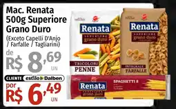 Supermercado Dalben Mac. Renata superiore grano duro oferta