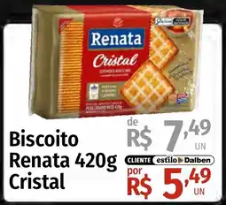 Supermercado Dalben Biscoito renata cristal oferta