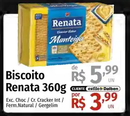 Supermercado Dalben Biscoito Renata oferta