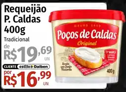 Supermercado Dalben Requeijão p. caldas tradicional oferta