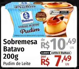 Supermercado Dalben Sobremesa Batavo Pudim de Leite oferta