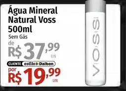 Supermercado Dalben Água Mineral Natural Voss oferta