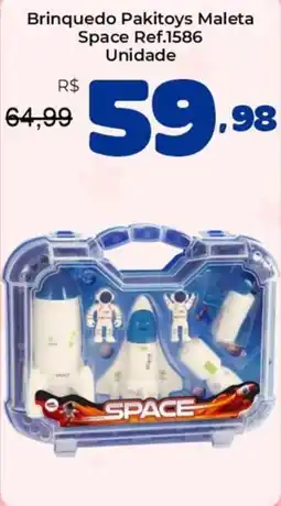 Unicompra Brinquedo Pakitoys Maleta Space oferta